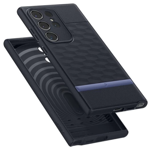 Чехол Spigen Caseology Parallax для Samsung Galaxy S24 Ultra (S928) Navy Violet (ACS07417)