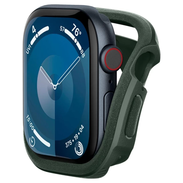 Чехол Spigen Caseology Vault для Apple Watch 10 46 mm Midnight Green (ACS08611)