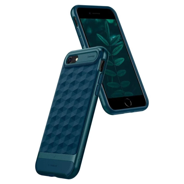 Чохол Spigen для iPhone 7 | 8 | SE 2020 | 2022 Caseology Parallax Aqua Green (ACS01157)