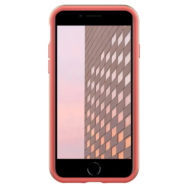Чехол Spigen для iPhone 7 | 8 | SE 2020 | 2022 Caseology Parallax Coral Pink (ACS01159)