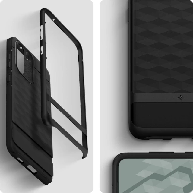 Чехол Spigen для Samsung Galaxy S21 FE Caseology Parallax Matte Black (ACS03063)