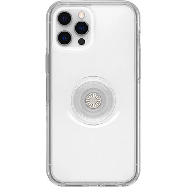 Чохол Otterbox Symmetry Clear POP для iPhone 12 Pro Max Clear (IEOOTSCP67CL)