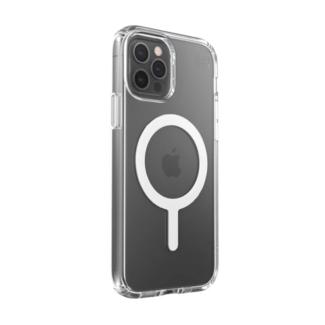 Чохол Speck Presidio Perfect-Clear для iPhone 12 | 12 Pro Clear with MagSafe (840168502233)