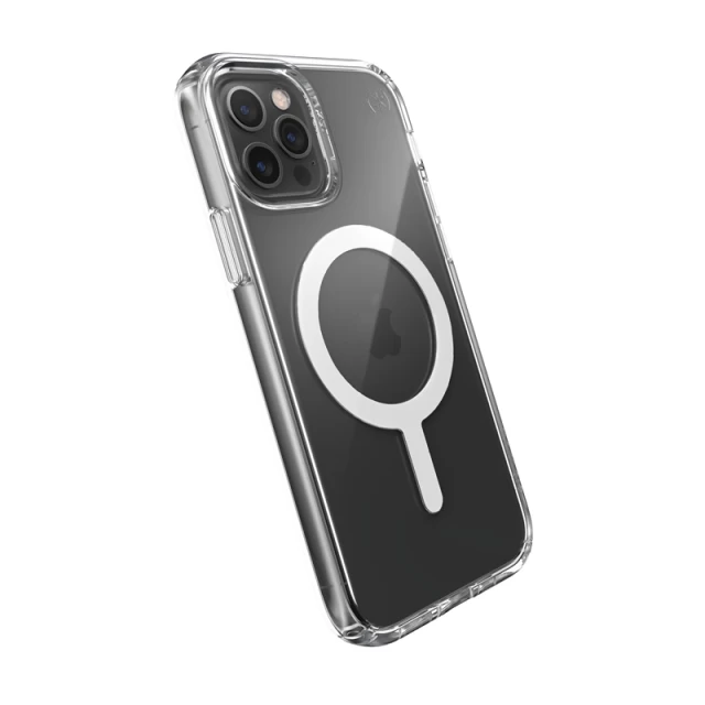 Чехол Speck Presidio Perfect-Clear для iPhone 12 | 12 Pro Clear with MagSafe (840168502233)
