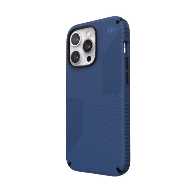 Чехол Speck Presidio2 Grip для iPhone 13 Pro Coastal Blue Black (840168504862)