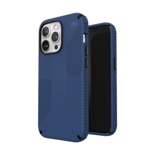 Чехол Speck Presidio2 Grip для iPhone 13 Pro Coastal Blue Black (840168504862)