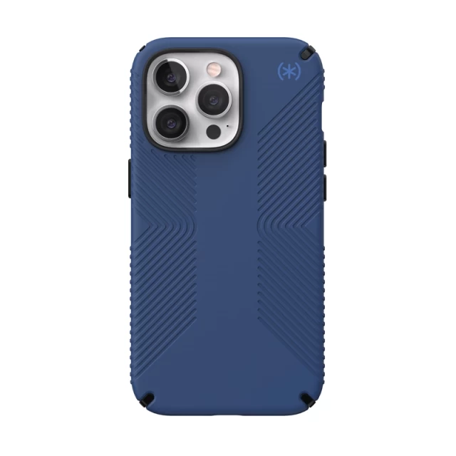 Чохол Speck Presidio2 Grip для iPhone 13 Pro Coastal Blue Black (840168504862)