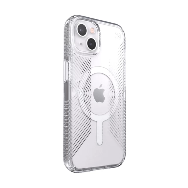 Чохол Speck Presidio Perfect-Clear with Grips для iPhone 13 Clear with MagSafe (840168505913)