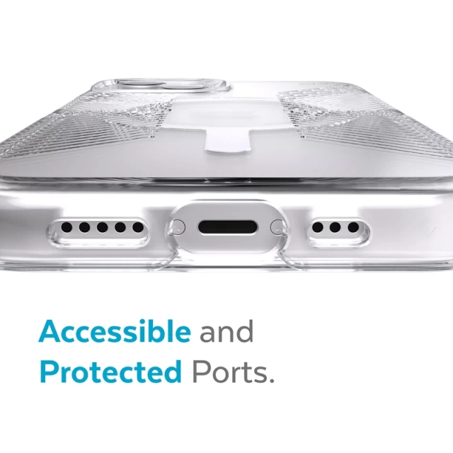 Чехол Speck Presidio Perfect-Clear with Grips для iPhone 13 Clear with MagSafe (840168505913)