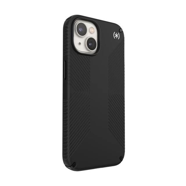 Чохол Speck Presidio2 Grip для iPhone 14 | 13 Black Black White (840168521883)