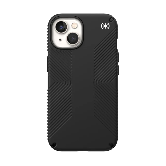 Чехол Speck Presidio2 Grip для iPhone 14 | 13 Black Black White (840168521883)