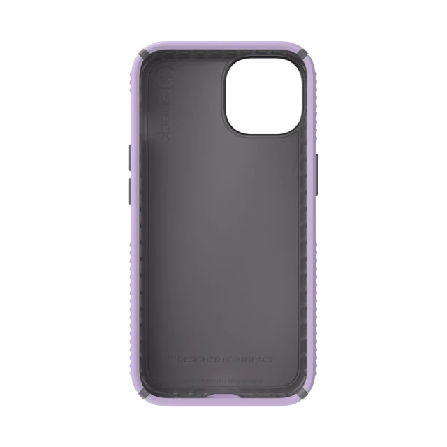 Чохол Speck Presidio2 Grip для iPhone 14 | 13 Spring Purple Cloudygrey White (840168521913)