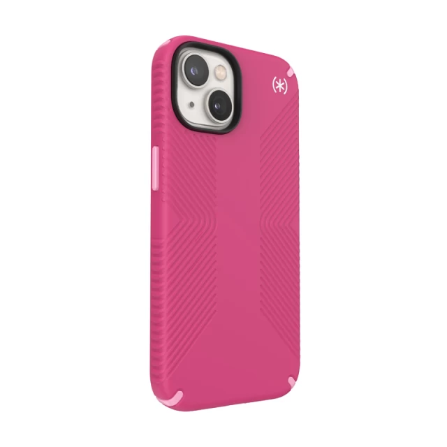 Чехол Speck Presidio2 Grip для iPhone 14 | 13 Digitalpink Blossompink White with MagSafe (840168521968)