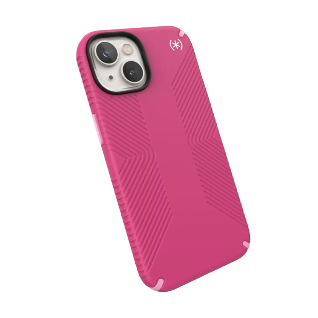 Чохол Speck Presidio2 Grip для iPhone 14 | 13 Digitalpink Blossompink White with MagSafe (840168521968)