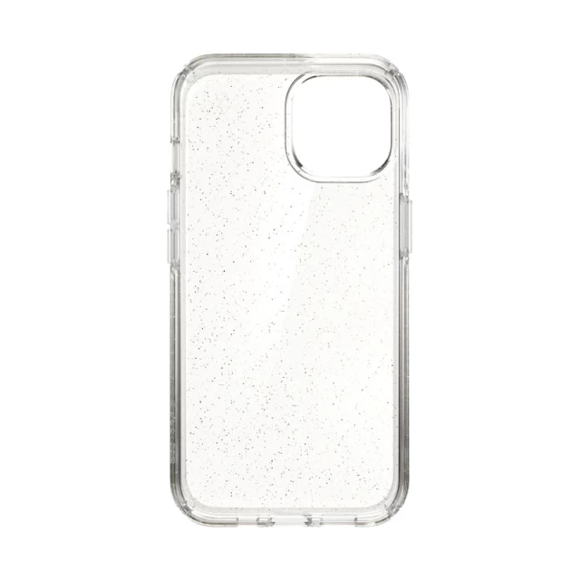 Чохол Speck Presidio Perfect-Clear with Glitter для iPhone 14 | 13 Clear Gold Glitter (840168522040)