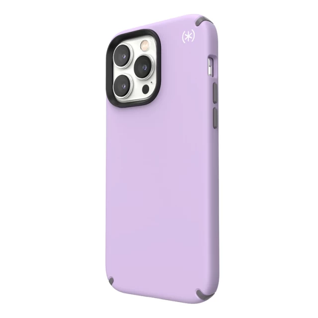Чохол Speck Presidio2 Pro для iPhone 14 Pro Max Spring Purple Cloudygrey White (840168522804)
