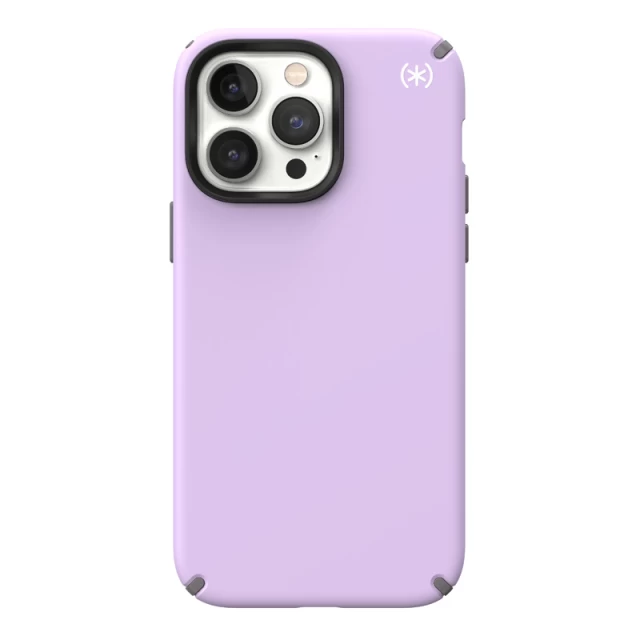 Чехол Speck Presidio2 Pro для iPhone 14 Pro Max Spring Purple Cloudygrey White (840168522804)