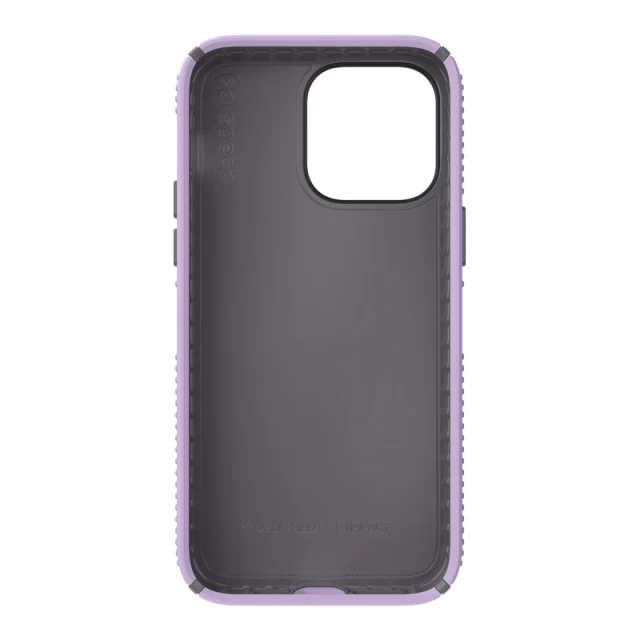 Чехол Speck Presidio2 Grip для iPhone 14 Pro Max Spring Purple Cloudygrey White (840168522927)