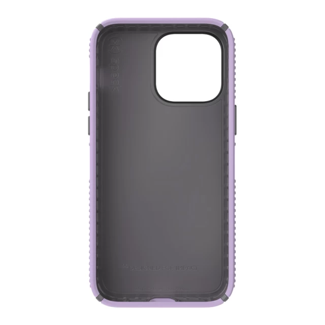 Чохол Speck Presidio2 Grip для iPhone 14 Pro Max Spring Purple Cloudygrey White (840168522927)