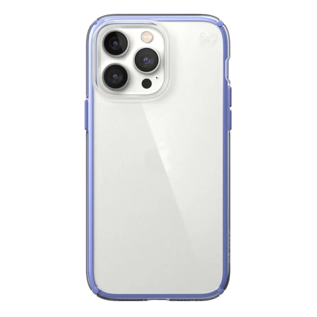 Чехол Speck Presidio Perfect-Clear with Impact Geometry для iPhone 14 Pro Max Clear Grounded Purple (840168523207)