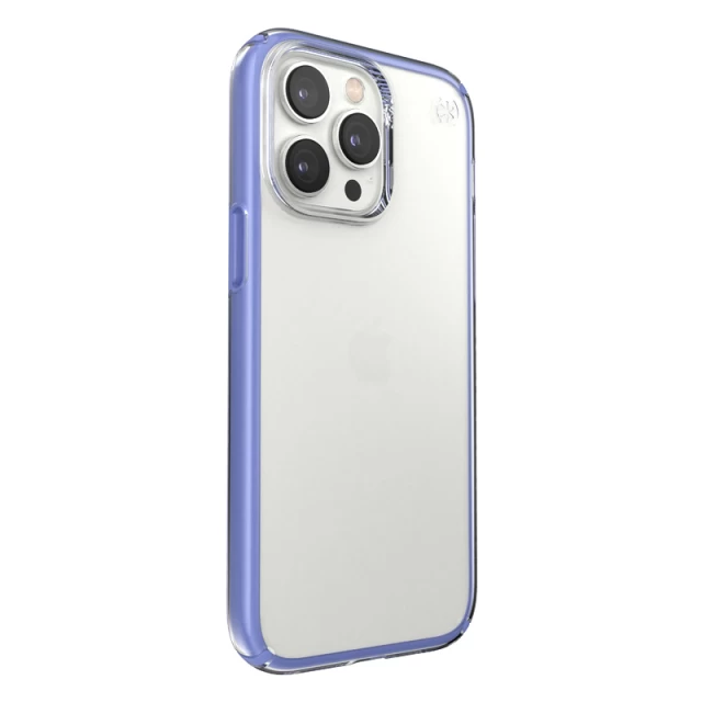 Чехол Speck Presidio Perfect-Clear with Impact Geometry для iPhone 14 Pro Max Clear Grounded Purple (840168523207)