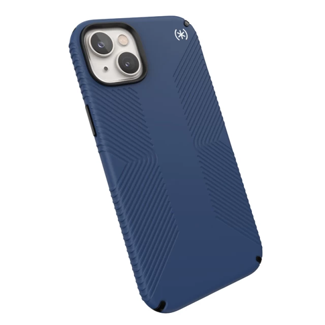 Чохол Speck Presidio2 Grip для iPhone 14 Plus Coastal Blue Black White (840168523917)