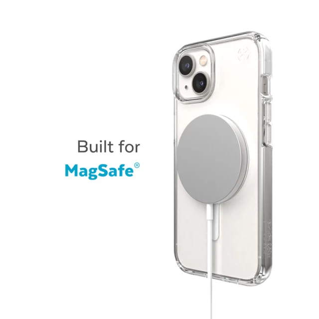 Чохол Speck Presidio Perfect-Clear для iPhone 14 Plus Clear with MagSafe (840168524037)