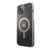 Чехол Speck Presidio Perfect-Clear with Glitter для iPhone 14 Plus Clear Gold Glitter with MagSafe (840168524082)