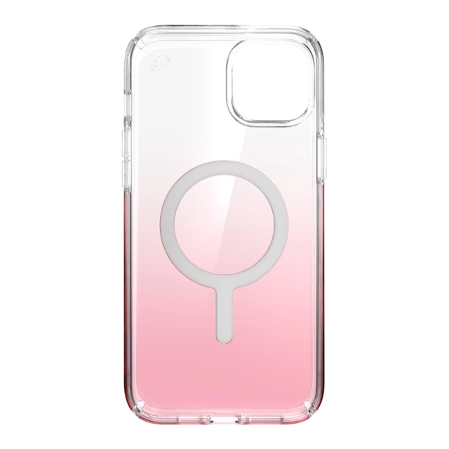 Чохол Speck Presidio Perfect-Clear Ombre для iPhone 14 Plus Clear Vintage Rose Fade with MagSafe (840168524150)