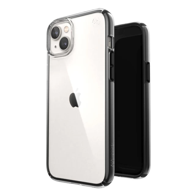 Чохол Speck Presidio Perfect-Clear with Impact Geometry для iPhone 14 Plus Clear Black (840168524181)