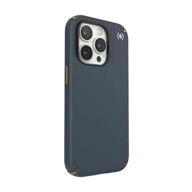 Чехол Speck Presidio2 Pro для iPhone 14 Pro Charcoal Cool Bronze Slate (840168524846)