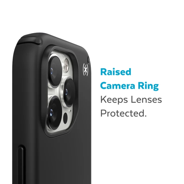 Чохол Speck Presidio2 Pro для iPhone 14 Pro Black Black White with MagSafe (840168524853)