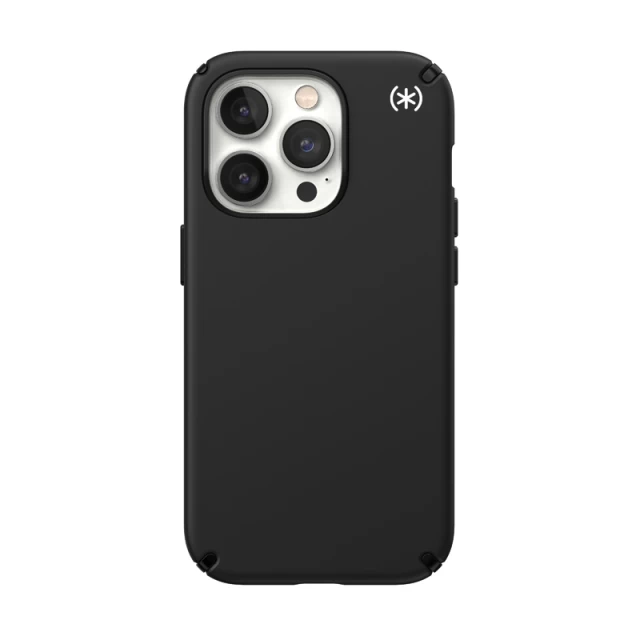 Чехол Speck Presidio2 Pro для iPhone 14 Pro Black Black White with MagSafe (840168524853)