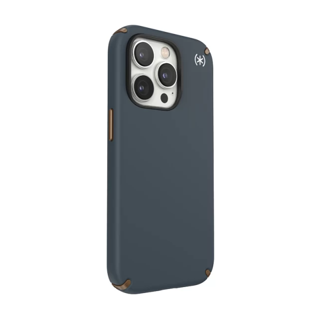Чохол Speck Presidio2 Pro для iPhone 14 Pro Charcoal Cool Bronze Slate with MagSafe (840168524907)