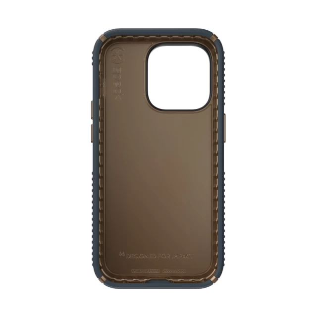 Чехол Speck Presidio2 Grip для iPhone 14 Pro Charcoal Cool Bronze Slate (840168524969)