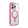 Чехол Speck Presidio Perfect-Clear with Impact Geometry для iPhone 14 Pro Clear Digital Pink with MagSafe (840168525263)