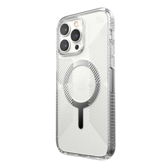 Чохол Speck Presidio Perfect-Clear with Grips для iPhone 14 Pro Max Clear with MagSafe (840168526116)