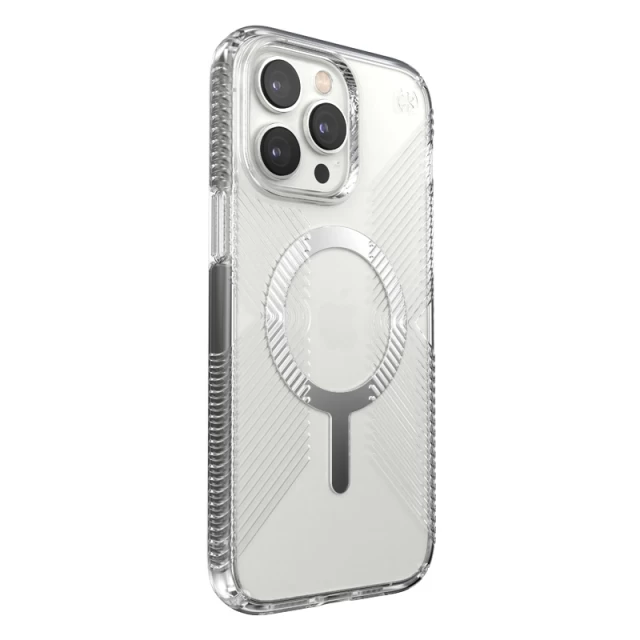 Чехол Speck Presidio Perfect-Clear with Grips для iPhone 14 Pro Max Clear with MagSafe (840168526116)