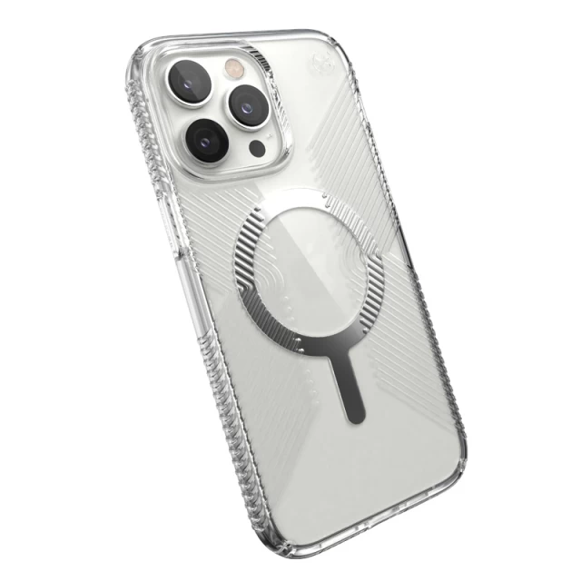 Чехол Speck Presidio Perfect-Clear with Grips для iPhone 14 Pro Max Clear with MagSafe (840168526116)