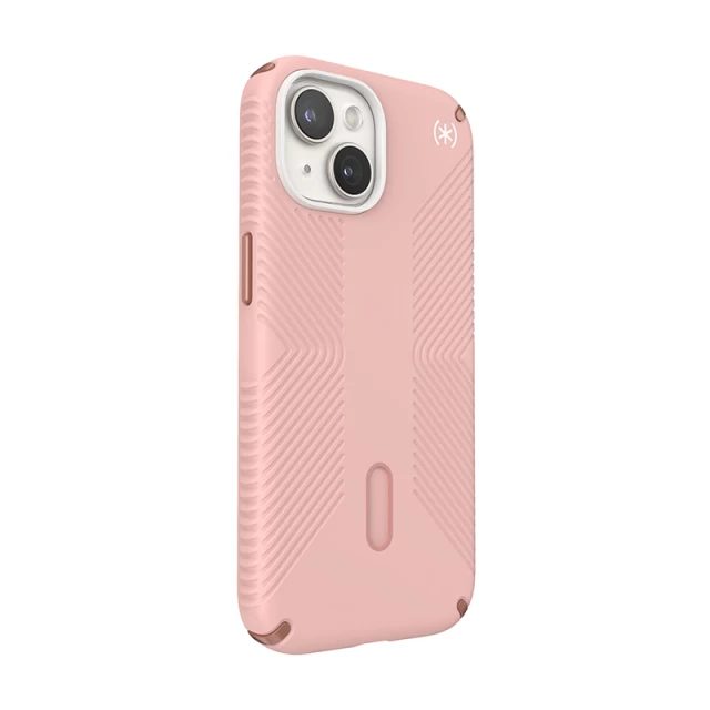 Чехол Speck Presidio2 Grip ClickLock для iPhone 15 | 14 | 13 Dahlia Pink/Rose Copper with MagSafe (150439-3213)