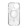 Чохол Speck Presidio Perfect-Clear Grip ClickLock для iPhone 15 | 14 | 13 Clear/Chrome with MagSafe (150443-3199)