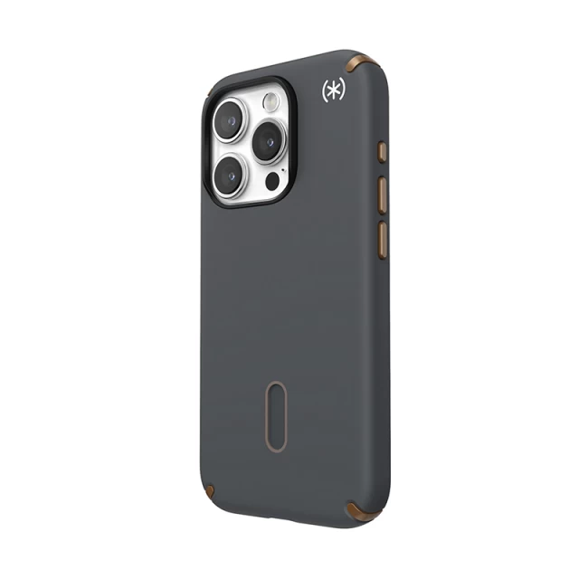 Чохол Speck Presidio2 Pro ClickLock для iPhone 15 Pro Charcoal Grey/Cool Bronze with MagSafe (150446-3212)