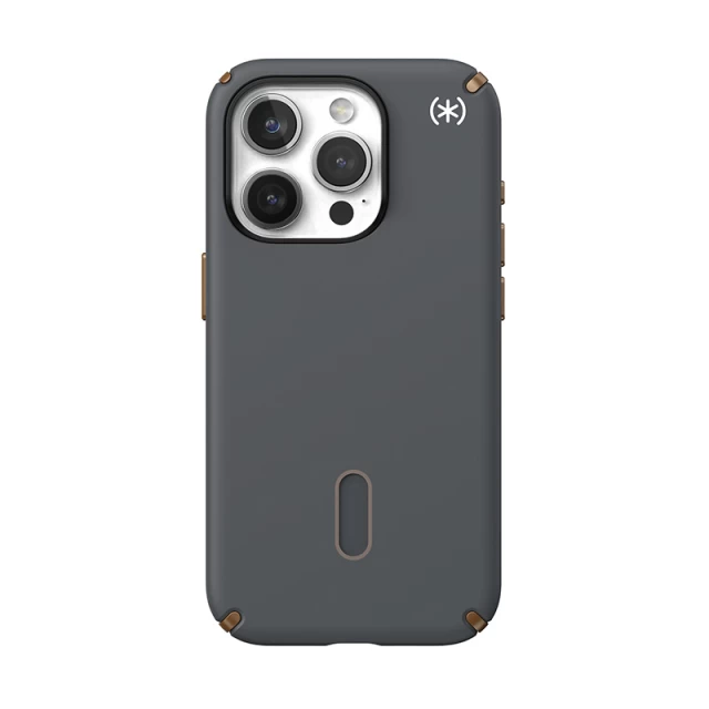 Чохол Speck Presidio2 Pro ClickLock для iPhone 15 Pro Charcoal Grey/Cool Bronze with MagSafe (150446-3212)