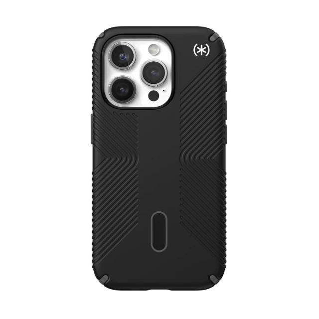 Чохол Speck Presidio2 Grip ClickLock для iPhone 15 Pro Black/Slate Grey with MagSafe (150447-3205)