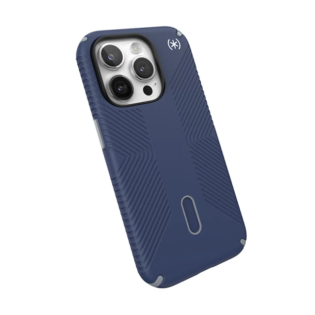 Чохол Speck Presidio2 Grip ClickLock для iPhone 15 Pro Coastal Blue/Dust Grey with MagSafe (150447-3206)