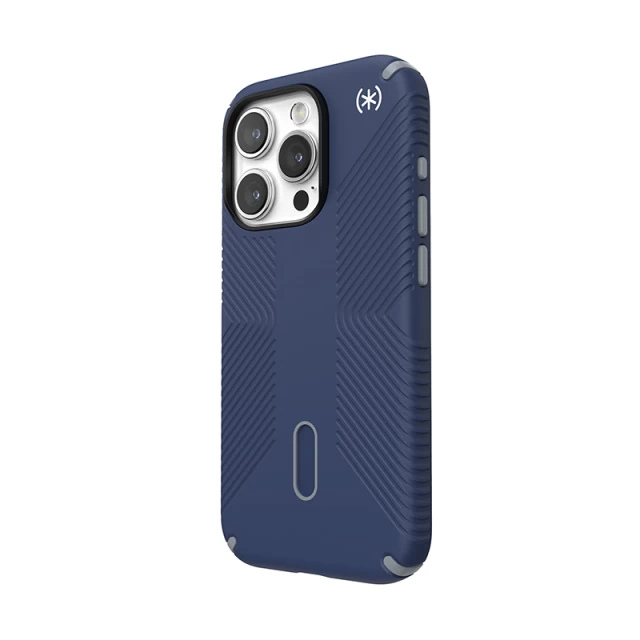 Чохол Speck Presidio2 Grip ClickLock для iPhone 15 Pro Coastal Blue/Dust Grey with MagSafe (150447-3206)