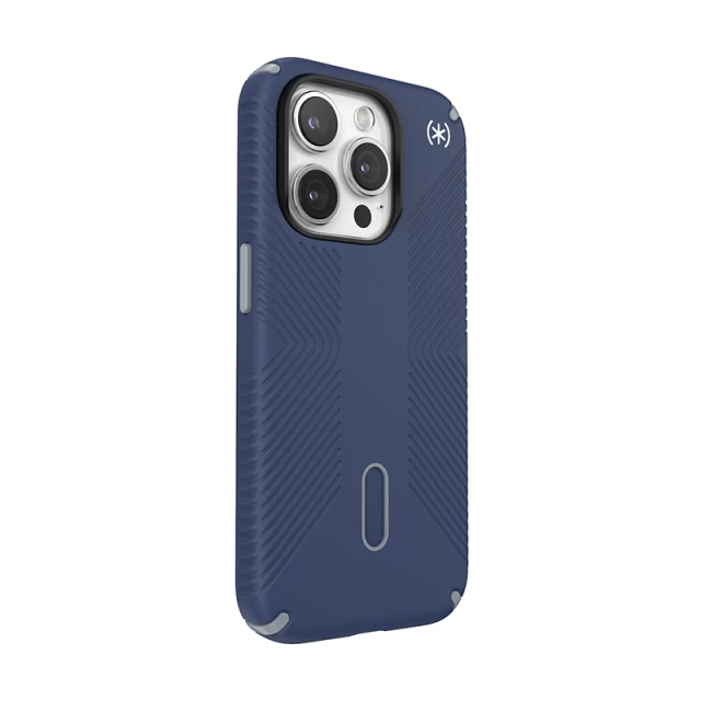 Чохол Speck Presidio2 Grip ClickLock для iPhone 15 Pro Coastal Blue/Dust Grey with MagSafe (150447-3206)