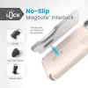 Чохол Speck Presidio2 Grip ClickLock для iPhone 15 Pro Bleached Bone/Heirloom Gold with MagSafe (150447-3214)