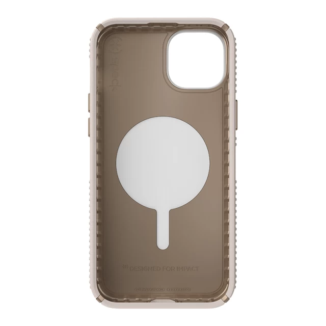 Чохол Speck Presidio2 Grip ClickLock для iPhone 15 Plus | 14 Plus Bleached Bone/Heirloom Gold with MagSafe (150455-3214)