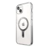 Чохол Speck Presidio Perfect-Clear Grip ClickLock для iPhone 15 Plus | 14 Plus Clear/Chrome with MagSafe (150459-3199)
